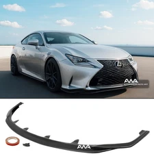For 15-18 Lexus RC300 RC350 F Sport Silkblaze Style Front Bumper Lip Spoiler