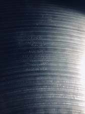      VINTAGE ZILDJIAN A 20.5  RIDE CYMBAL   