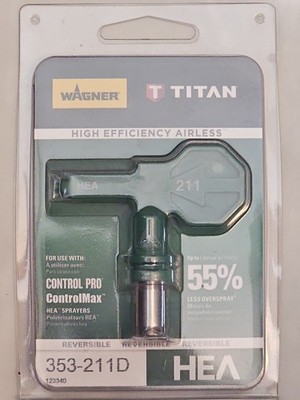 NIP Wagner Titan 353-211D  HEA CONTROL PRO ControlMax Airless Spray Tip OEM