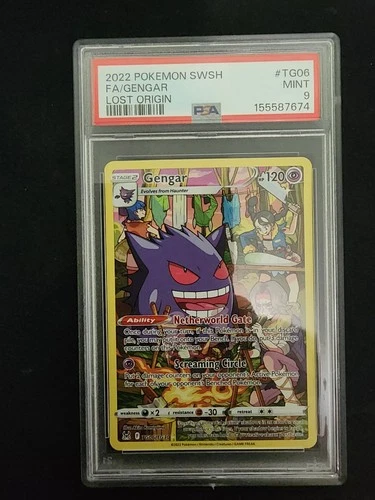 Gengar TG06/TG30 Swsh11: Lost Origin Trainer Gallery Holo PSA 10