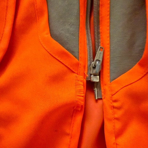 Game Winner Sportswear Hunting Vest 2483 Blaze Orange and Tan Size SM/MED 38/40 - Picture 5 of 9