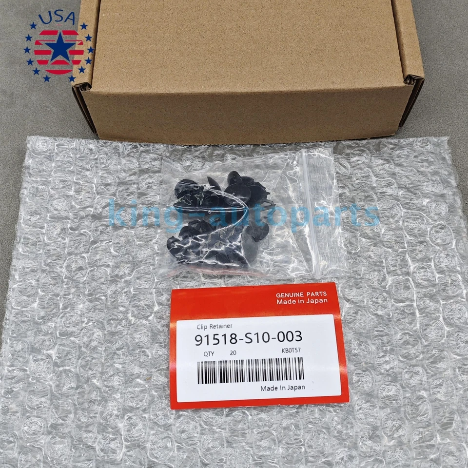 New 20x Hood Seal Retaining Clip Retainer For Honda Accord Acura US Foto 4 de 4