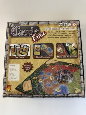 Castle Panic Board Game Fireside Games 2011 - 100% COMPLETE - Great Condition