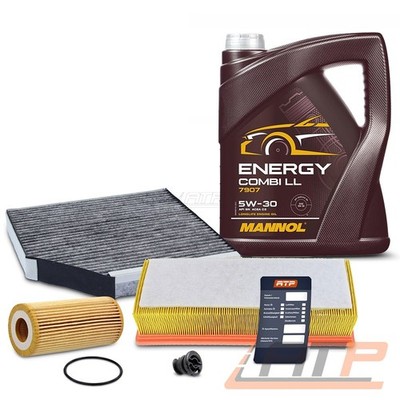 INSPEKTIONSPAKET SET A + MOTORÖL FÜR AUDI A4 B8 A5 8T Q5 8R 1.8 TFSI + 2.0 TFSI 