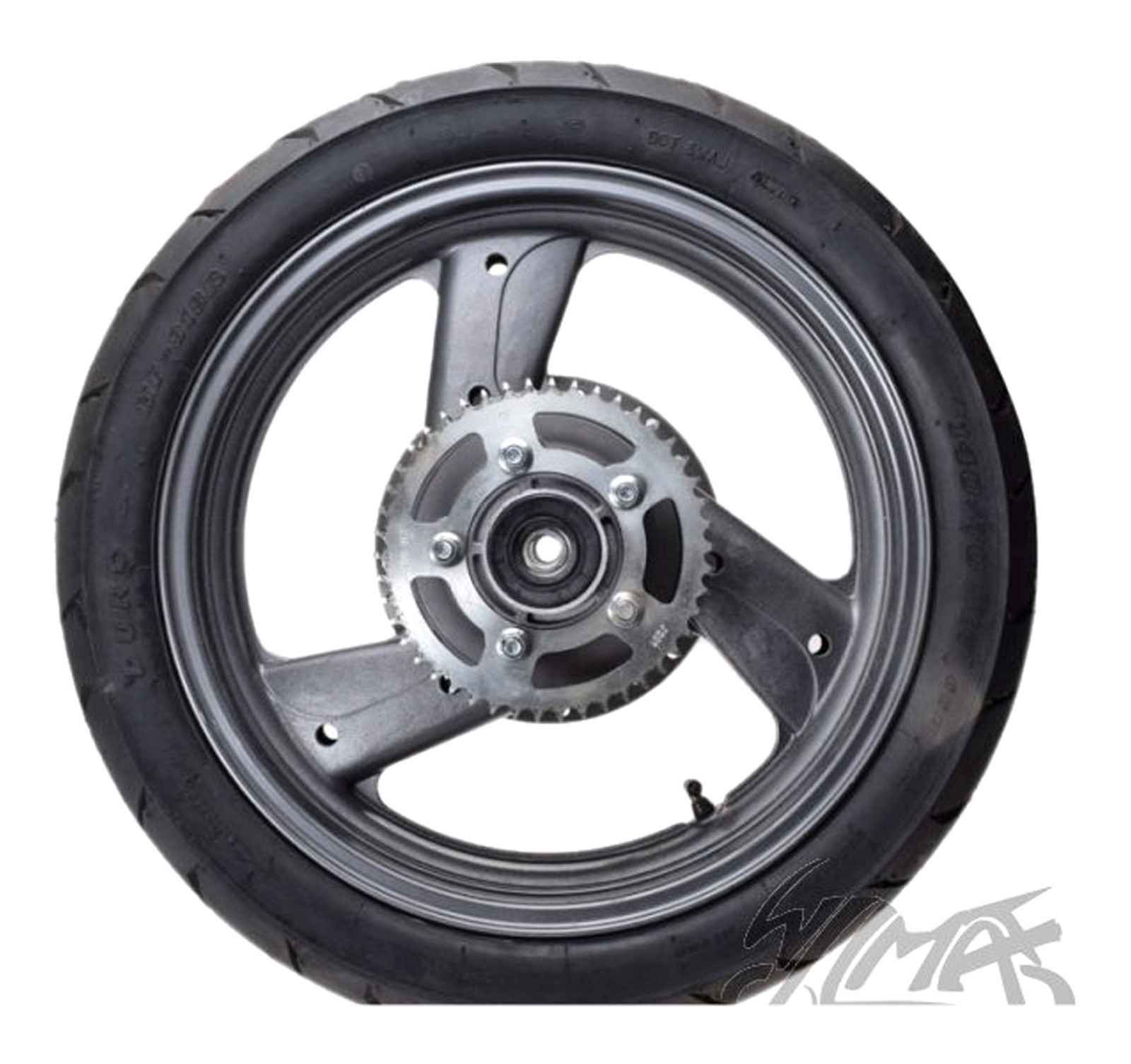 Roue arrière 17x3.50 CPI QM125-2D 125 jante moto rechange