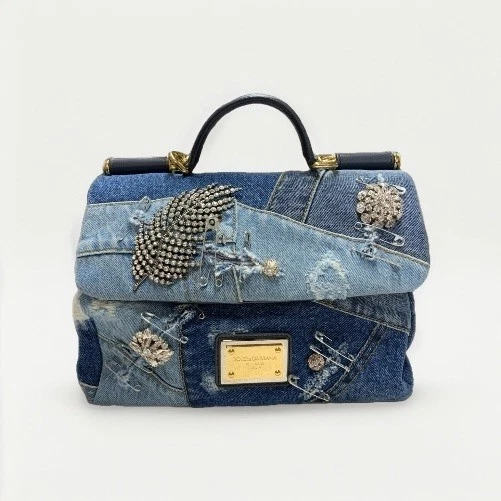 バッグ 00s Archive Dolce & Gabbana Denim bag Dolce&Gabbana Women's Denim Exterior Bags & Handbags for Women for