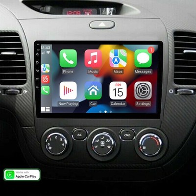 For Kia Forte 2013-2018 9'' Android 14 Carplay Car Stereo Radio GPS Nav BT 2+32GB