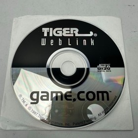 NIB NOS Tiger Game.com Web Link & Internet Model 71-529 & 71-747 Cardboard Rare