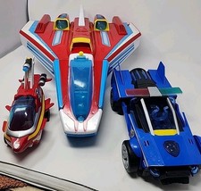 PAW Patrol Super PAWs 2-in-1 Transforming Mighty Pups Jet Command Center Lot