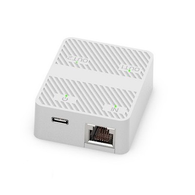 2-Port Gigabit Netzwerk  RJ45  Netzwerk Splitter Kabel Extender 1000Mbps Se9271