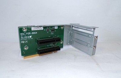 Supermicro RSC-P-6 Rev 1.00 PCI-X Riser Card with 1U Rackmount Bracket (B3319)