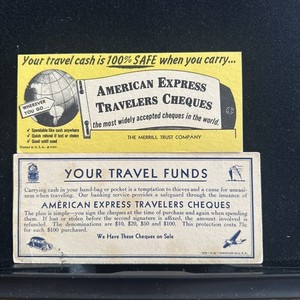 American Express Cheque | eBay