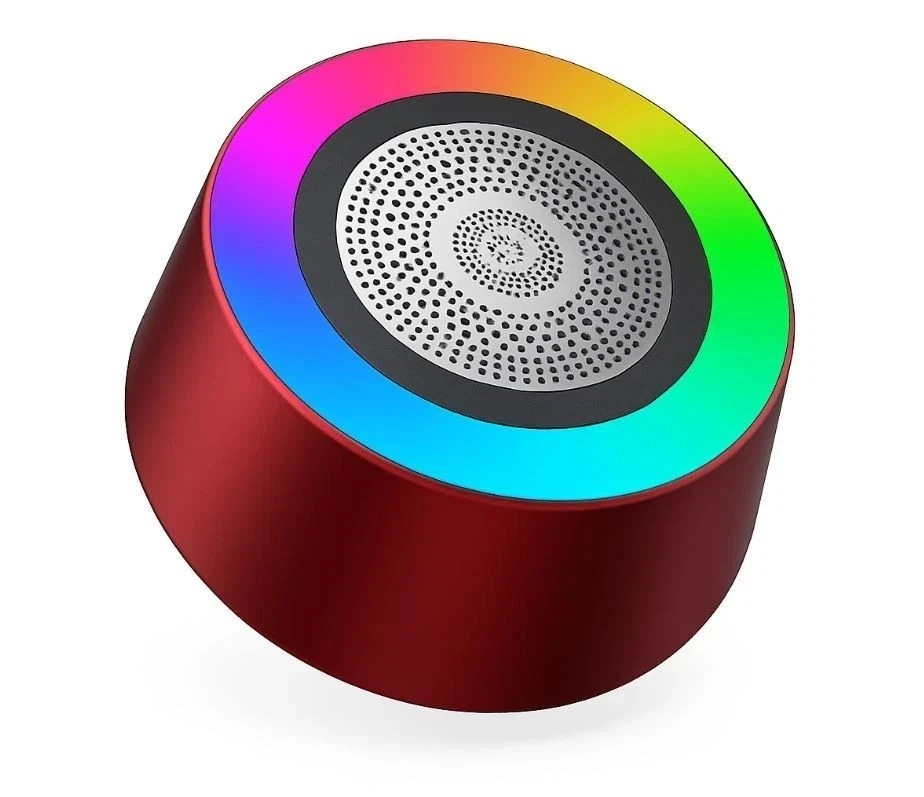 Waterproof Bluetooth Shower Speaker Mini Suction Cup RGB Light Portable Bass - Picture 17 of 29