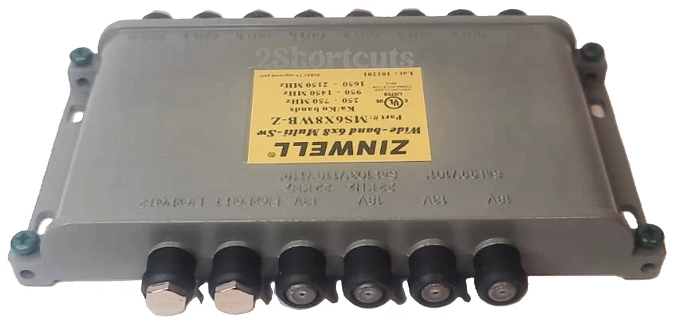 New Zinwell Directv Satellite wideband 6X8 Multiswitch KA/KU  MS6x8WB-Z  - Image 4 of 4