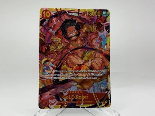 Gol D. Roger Secret Rare - OP09-118 - One Piece TCG English - SEC ✅NM / MINT✅
