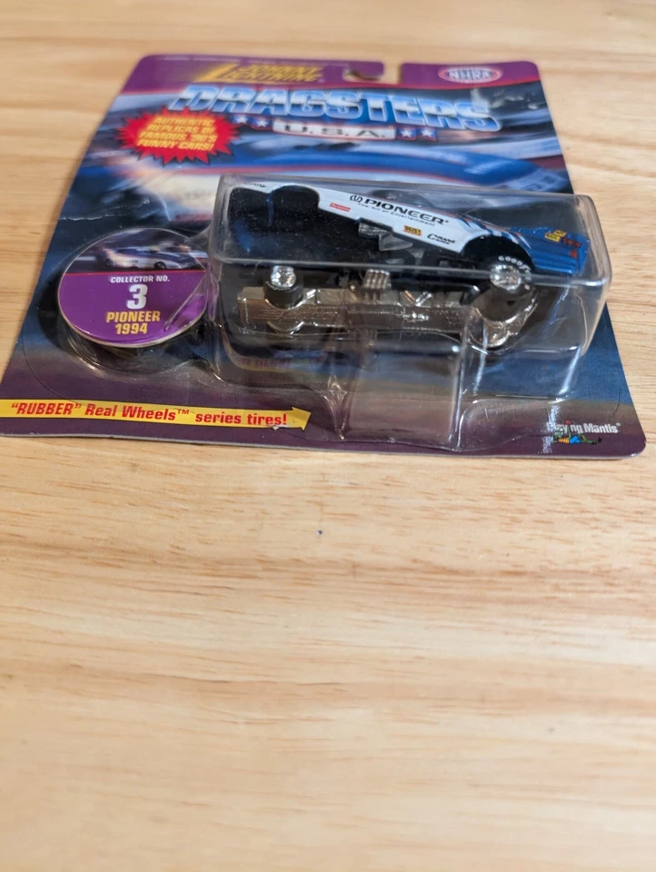 Johnny Lightning Dragster 1997 nuevo uso Pioneer NHRA coche divertido Foto 4 de 4