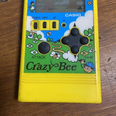 CASIO CRAZY BEE HANDHELD GAME (1984) CG-85 | eBay