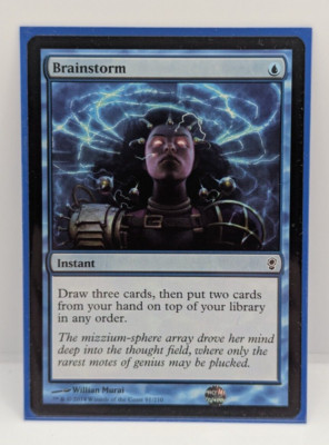 Brainstorm Conspiracy Regular Common NM MTG