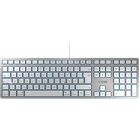 Cherry Kc 6000 Slim For Mac, Tastatur, Silber
