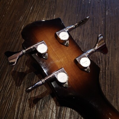 Used 90s Burny LSB-65 Les Paul Bass Sunburst 1PU Bolt-on
