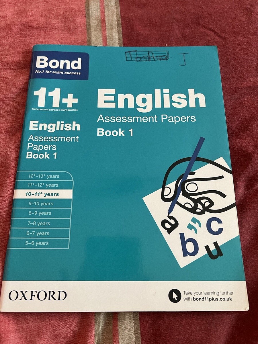 Bond English 11+ Age 10-11 Assessment papers (Book 1) | eBay UK