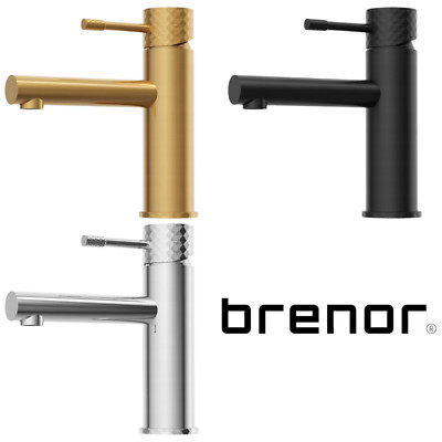 Wasserhahn Bad Waschbecken Armatur Mischbatterie Waschtischarmatur AMARA BRENOR