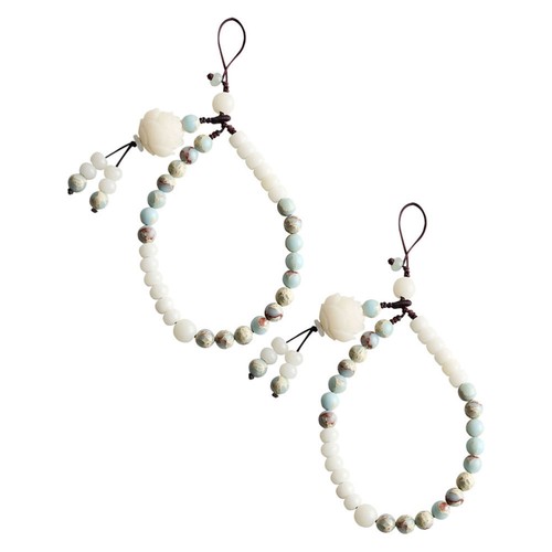 2 Pcs Armband Im Chinesischen Stil Damen Telefoncharme Kette Mobiles - 第 1/12 張圖片