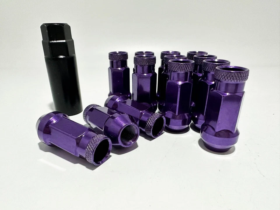 20 Purple M12x1.5 Muteki SR48 Lug Nuts For Toyota Lexus Camry Corolla Matrix tC - Image 2 of 3