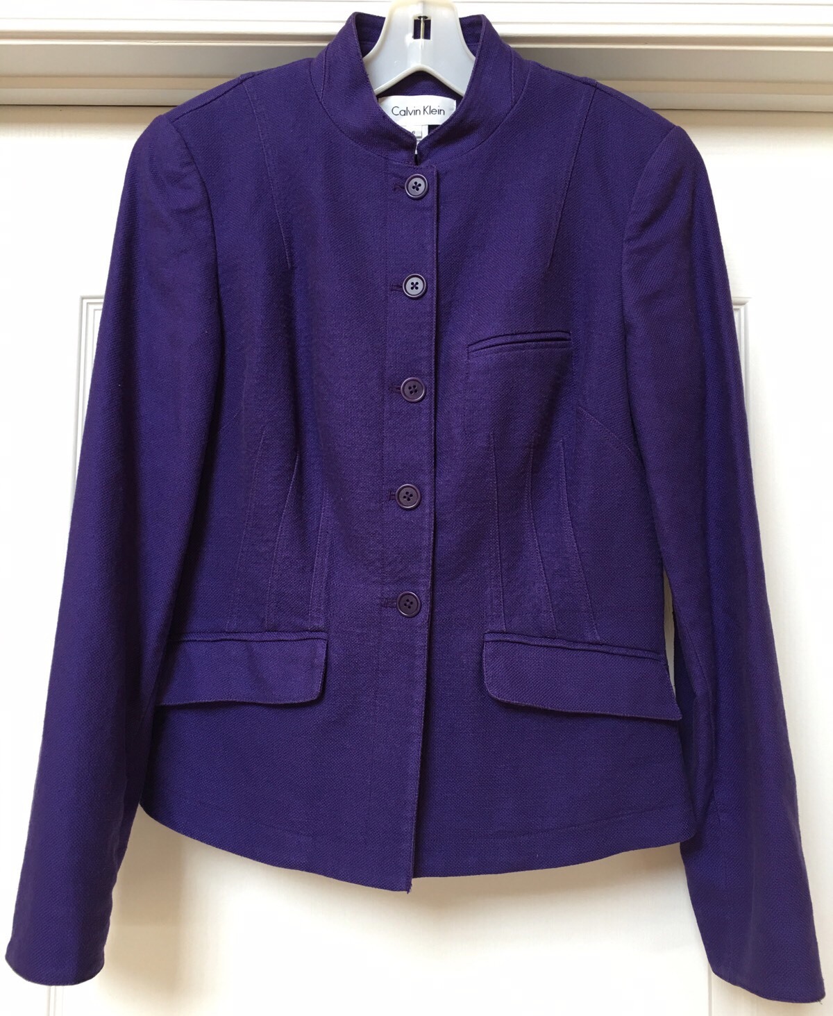 Calvin Klein Women Blazer Aubergine 