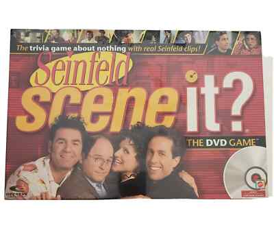  Seinfeld Scene It 2008 DVD Trivia Game Factory Sealed Mattel New