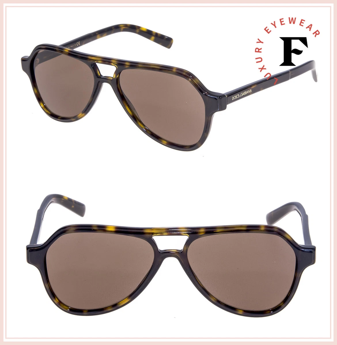 Brown aviator top sunglasses mens