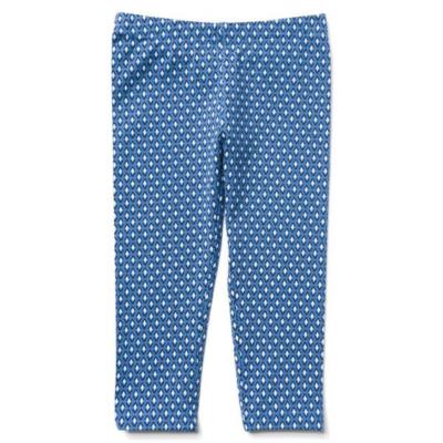 NWT Gymboree Diamond Capri Cropped Leggings Sunwashed days Girls Blue