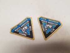 2 - North American Fishing Club Life Member Badges