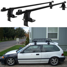 54 Roof Rack Cross Bars Cargo Carrier Wlock For Honda Civic Hatchback 96-2000 54 Roof Rack Cross Bars Cargo Carrier Wlock For Honda Civic Hatchback 96-2000