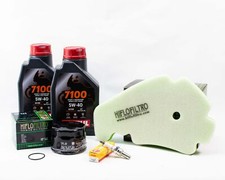 Kit Révision Filtres Bougies PIAGGIO MP3 500 LT ie Business de 2011 à 2013 MOTUL