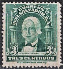 EL SALVADOR:1935 SC#561 Usado Doroteo Vasconcelos AJ1457