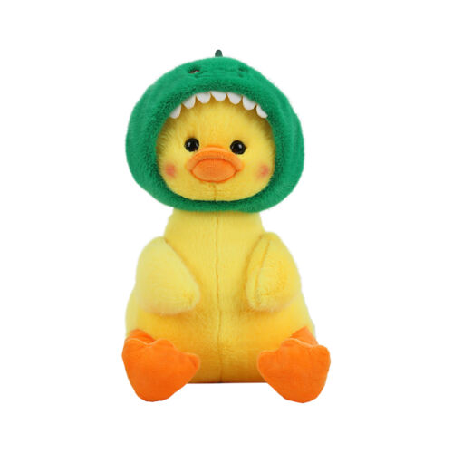 Yellow Baby Duck Plush Toy 9.84" Stuffed Animal Toddler Doll Gift for Kids