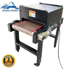 220V 3500W T-shirt Conveyor Tunnel Dryer 3.9ft x 18.5in for DTF Screen Printing