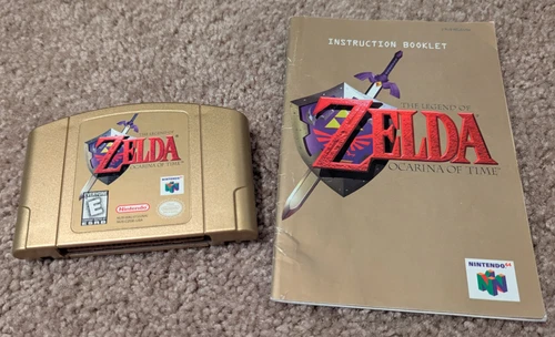 Legend of Zelda Ocarina of Time Collector's Edition N64 game + manual
