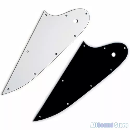 Premium Pickguard for Firebird Guitar 3-Ply BLACK or WHITE, Hosco Made in Japan