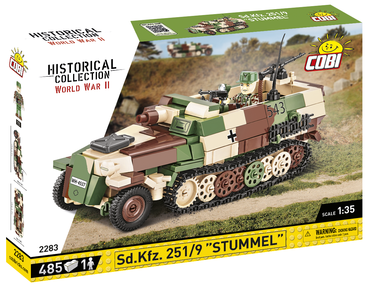 COBI - Konstrukteur Sd.Kfz. 251/9 Stummel, 1/35, 2283 - Bild 3