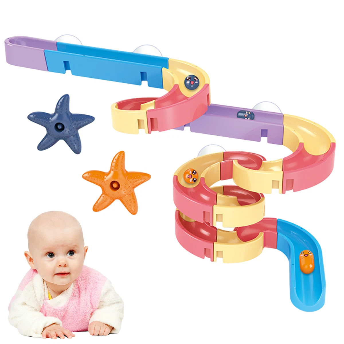 Bath toys that suction to the wall sale
