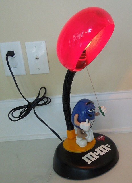 WORKING M&M DESK LAMP ANIMATED TALKING LAMP | eBay