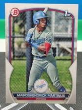 Mairoshendrick Martinus 1st 2023 Bowman #BP-55 Los Angeles Dodgers 