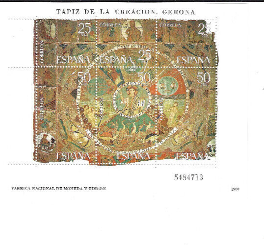 スペインの記憶 Spain: 1989; to 1991, 4 different S.S. Heritage spanish, MNH
