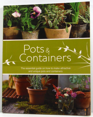 Pots and Containers by Anthony Atha The Essential guide gardening book VGC PB