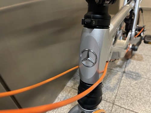 Bicicletta pieghevole Mercedes Benz Folding Bike bicicletta pieghevole, pieghevole argento - Foto 2 di 17