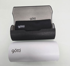 BRAND NEW  G tti Switzerland Glasses-Sunglasses Black Hard Case with cloth 