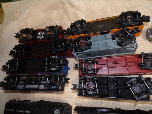 Vintage American Flyer 336 Loco with 8 cars, real nice, set #5665w 1956 4-8-4 - Picture 14 of 16