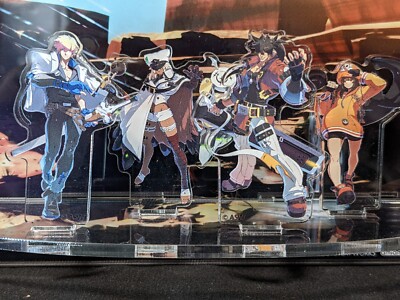 Guilty Gear Strive Limited Acrylic Diorama Stand Sol, Ky, May, Ramlethal Mint